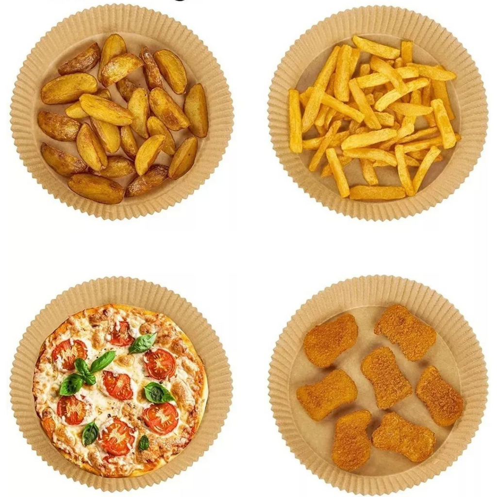 Alfombrillas Freidora 100 Ud 16 Cm