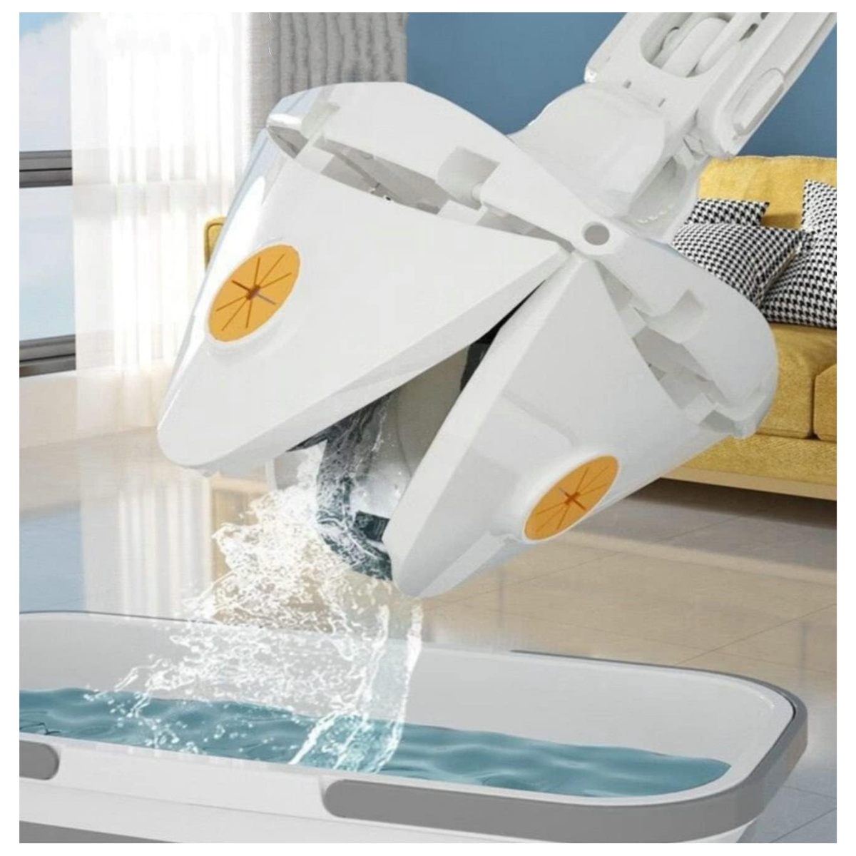 Fregadora con Exprimidora Triangular